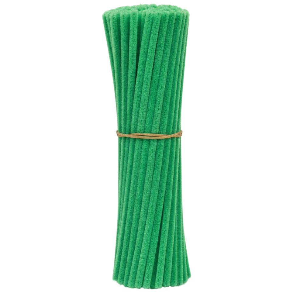 12 Inch Chenille Stem Pipe Cleaners 6 to 7 mm Thick for DIY Crafts and Decorations