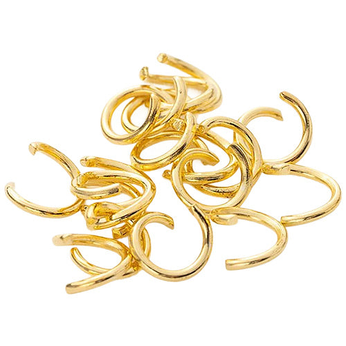 Open Jump Rings Iron for Jewelry Making Keychains Necklace Repair and DIY Crafts, Pack of 600