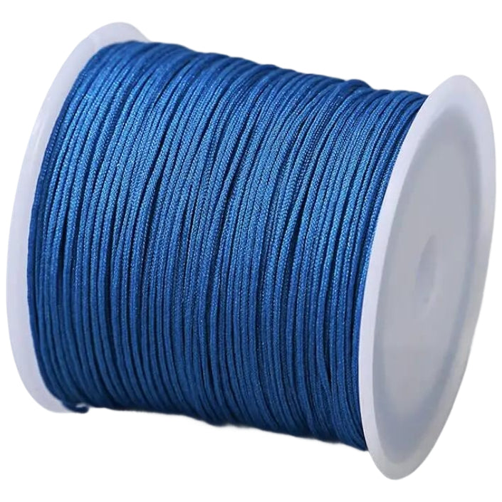 1.5mm Nylon Cord 110 Yards Strong Braided Beading Thread for Jewelry, Crafts, and Macrame