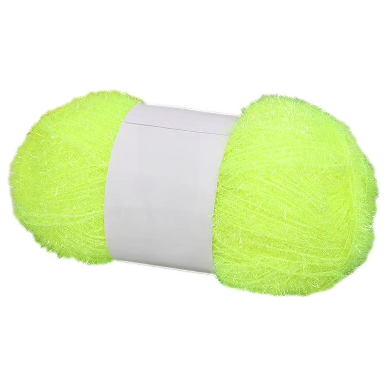 Sparkling Scrubby Yarn for Dishcloths 50g/1.76oz 109 Yards, Durable Polyester Yarn for Crocheting