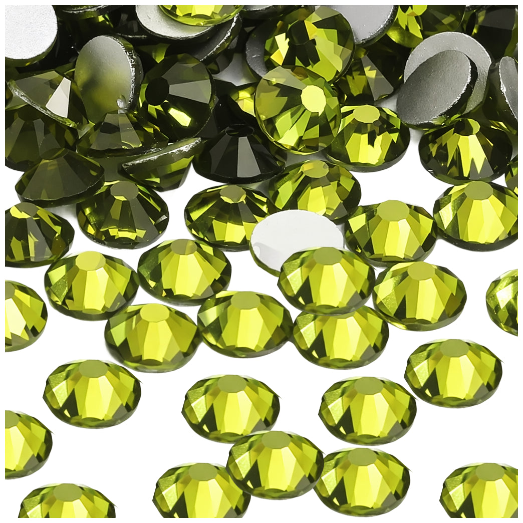 Shiny Hotfix Flatback Glass Rhinestones for Nail Art, Clothing, Crafts, DIY Crystal Decorations