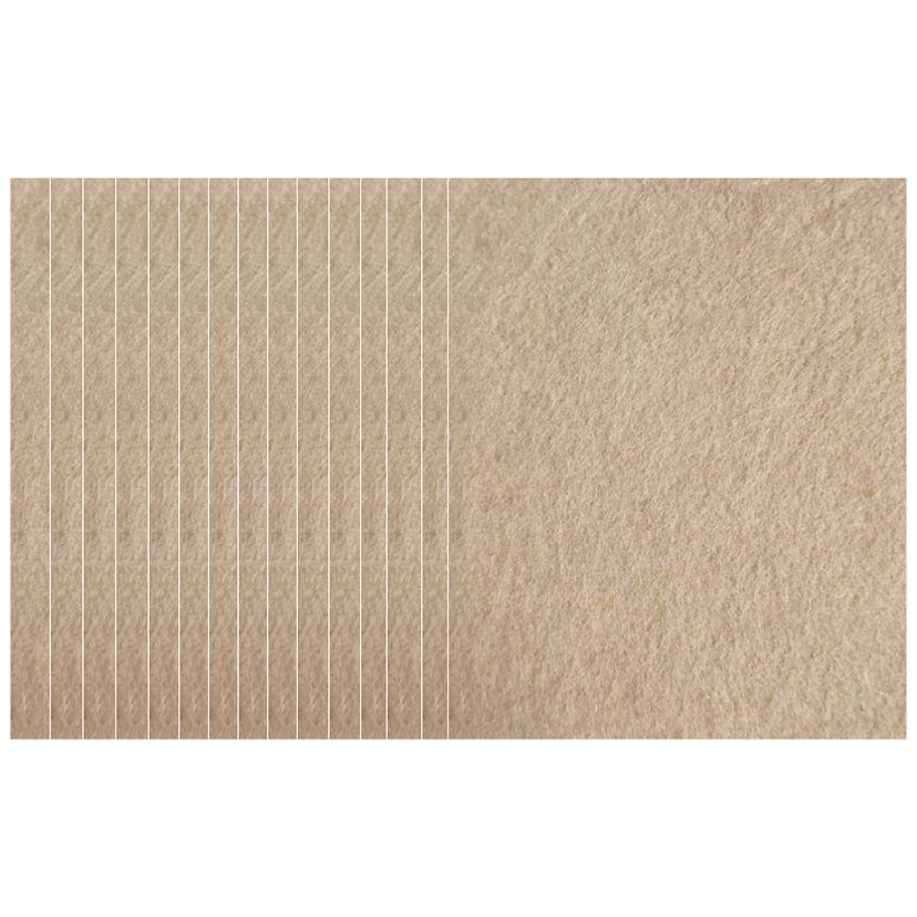 Embroidery Puffy Foam 9x12 Inch 1mm Polyester Sheets for 3D Embroidery Caps Garments Bags Jackets, Pack of 15