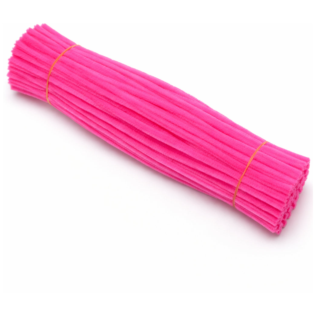 12 Inch Chenille Stem Pipe Cleaners 6 to 7 mm Thick for DIY Crafts and Decorations