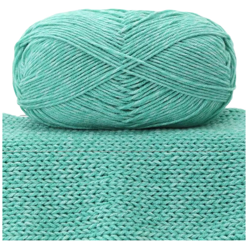 Stonewash Jeans Yarn, Soft Craft Yarn for Knitting and Crocheting, 100 Grams/3.53oz 262.47 Yards