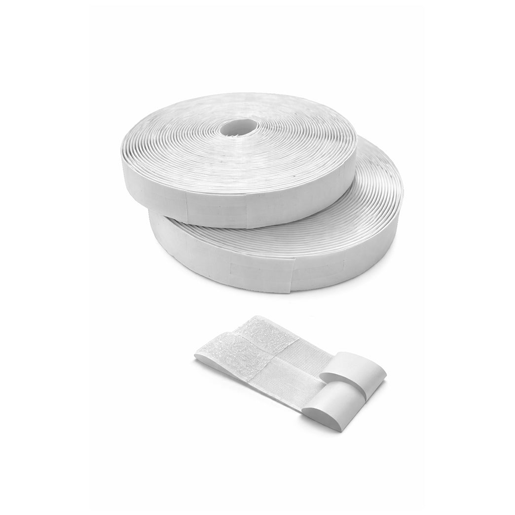 Nylon Heavy Duty Hook and Loop Adhesive Tape Roll Non Slip Strips for Rugs Walls Cushions Furniture