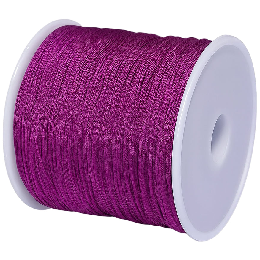 1mm Cotton Waxed Cord 175 Yards String for Jewelry Making, Beading, and Bracelets