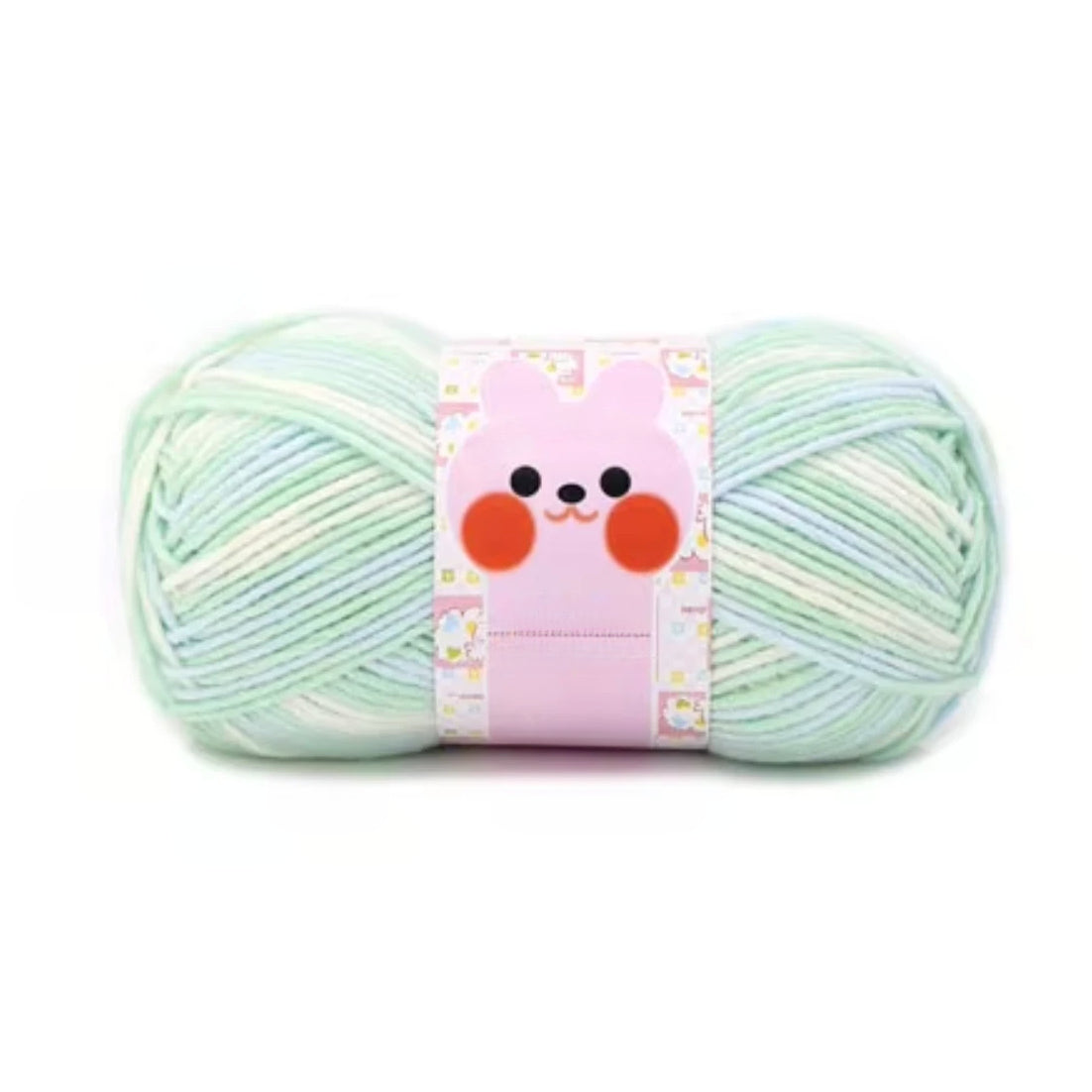 Landscape Yarn, 186 Yards 100g/3.53oz Multicolor Matte Acrylic Yarn for Knitting & Crocheting