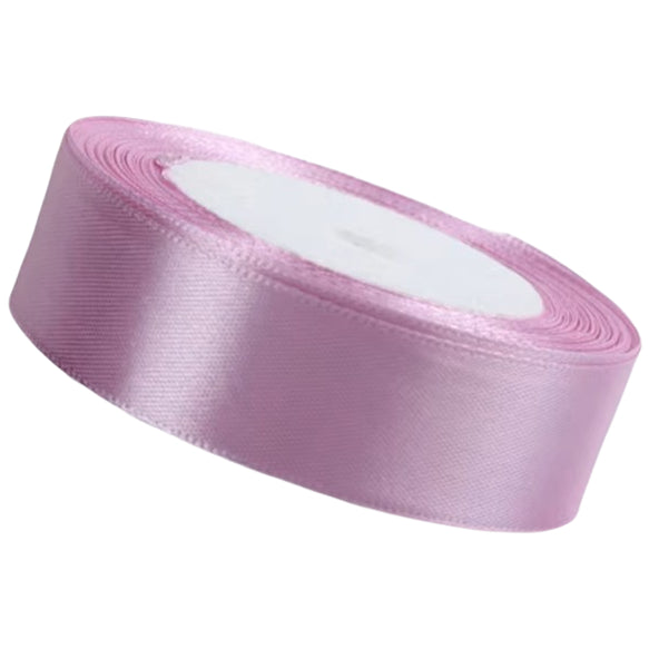 Single Face Polyester Satin Ribbon 1 Inch 25 Yards Solid Fabric for Gift Wrapping Bows and Decor