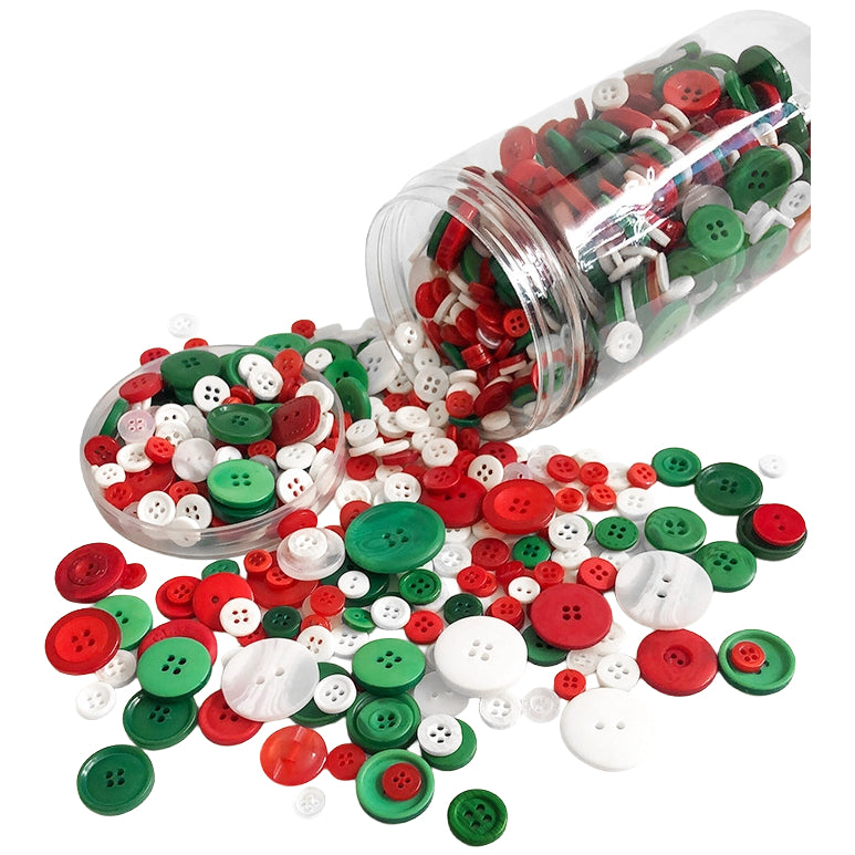 Assorted Resin Buttons 800 to 1000 pcs 500g Pack with 2 Hole and 4 Hole Sizes for Sewing and DIY Crafts