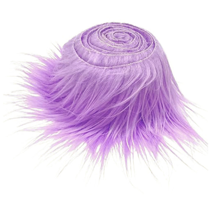 60 Inch Faux Fur Fabric Precut Strips Fluffy Craft Fur for Gnome Beards and Costumes