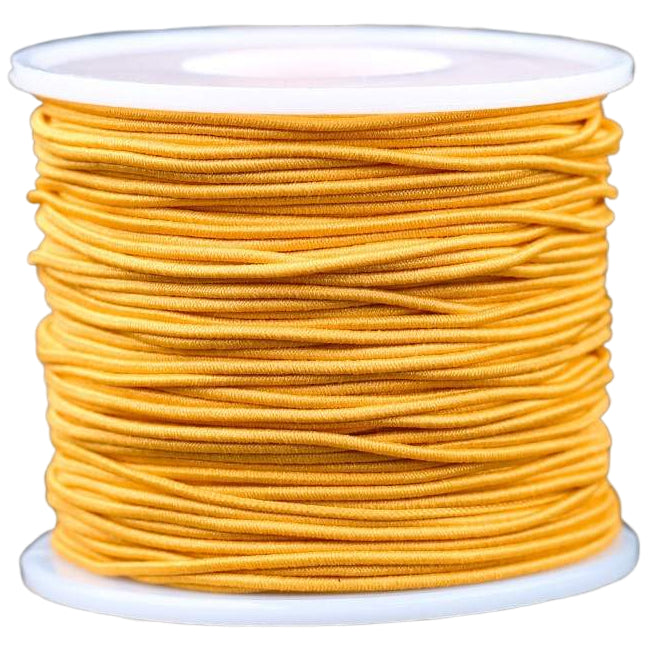 100m by 1mm Round Elastic Cord Polyester Rubber Stretch String for Jewelry Making and Crafts