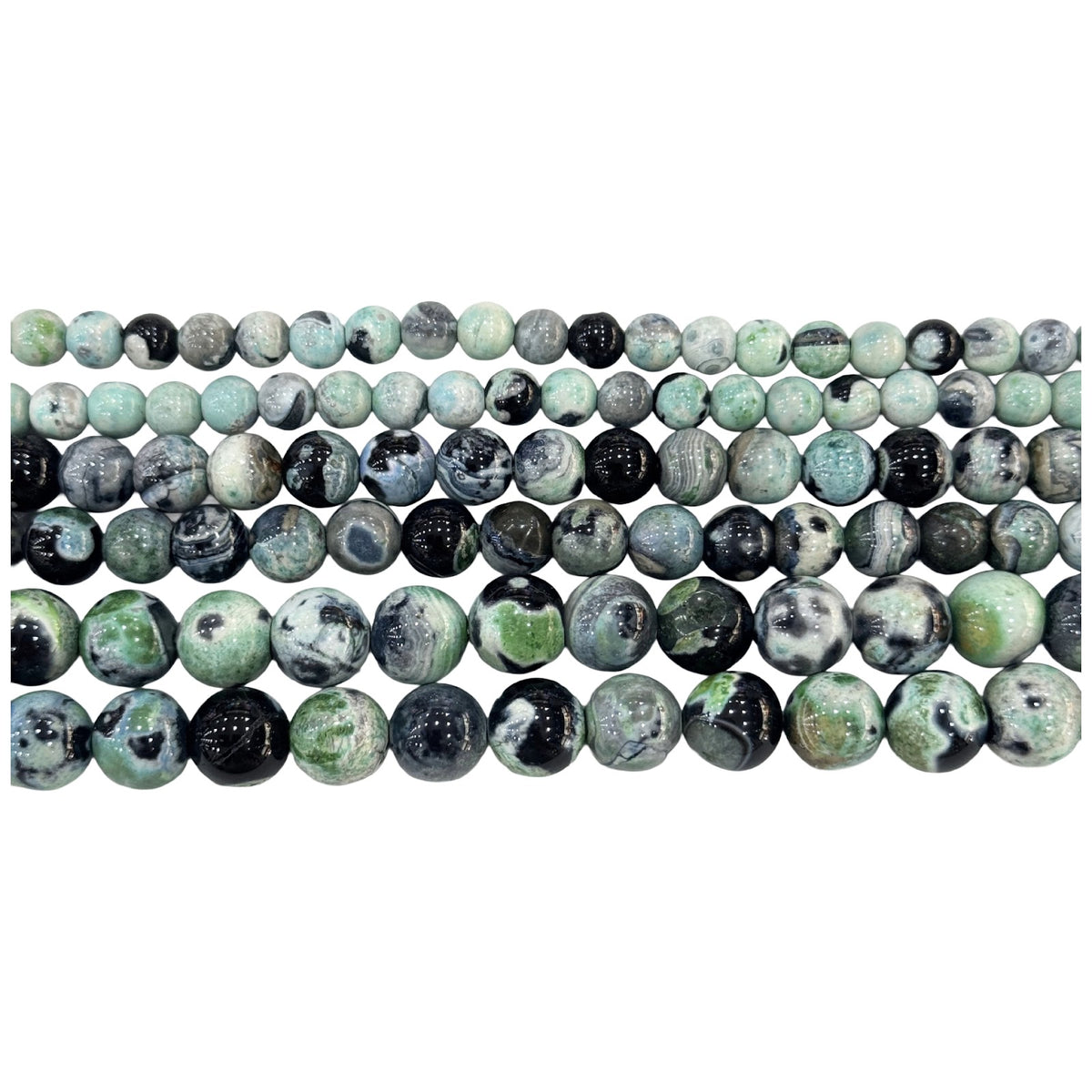 Natural Hematite Gemstone Round Beads 15 Inch Strand for Jewelry Making and Craft Design