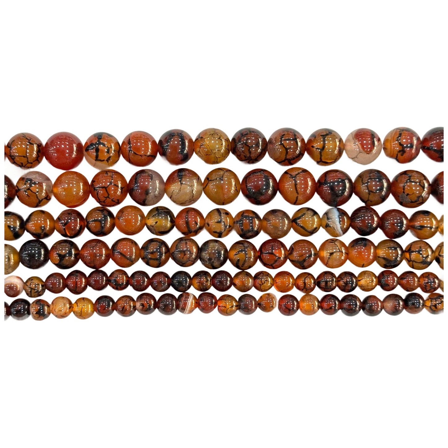 Natural Hematite Gemstone Round Beads 15 Inch Strand for Jewelry Making and Craft Design