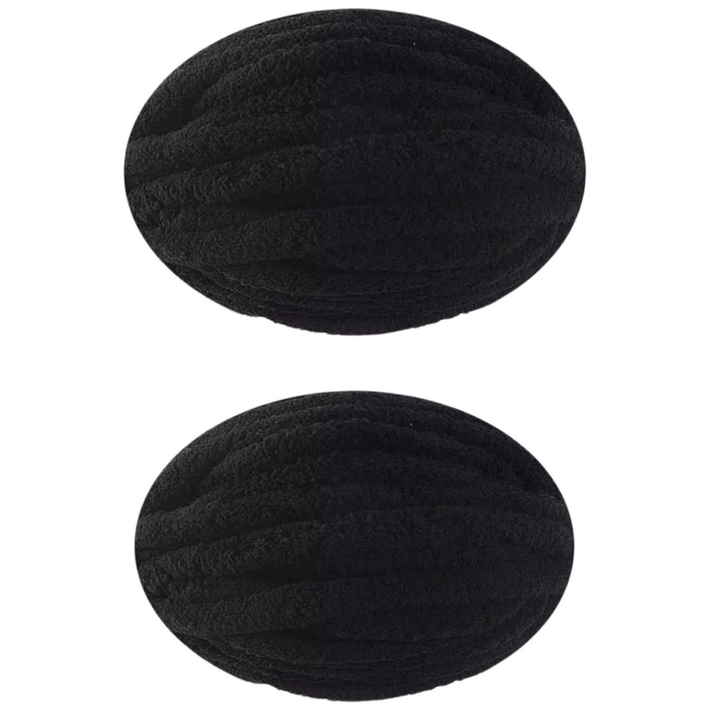 Jumbo Chunky Chenille Yarn for Knitting Crochet Weaving Blankets and DIY Craft Projects 250 Grams/8.82oz 29.53 yards, Pack of 2