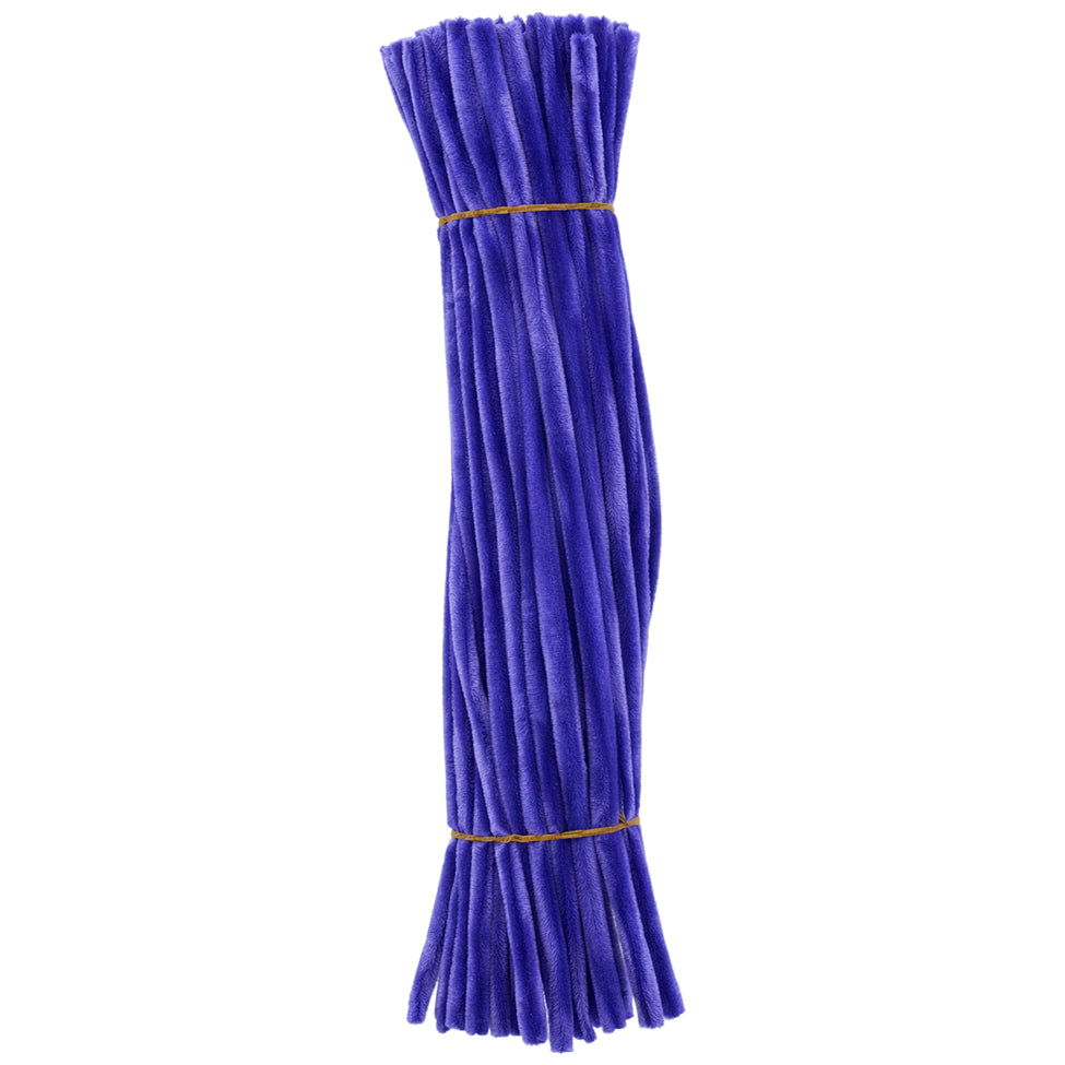 11.8 Inch Chenille Stem Pipe Cleaners 6 to 7mm for DIY Crafts and Kids Projects, Pack of 100