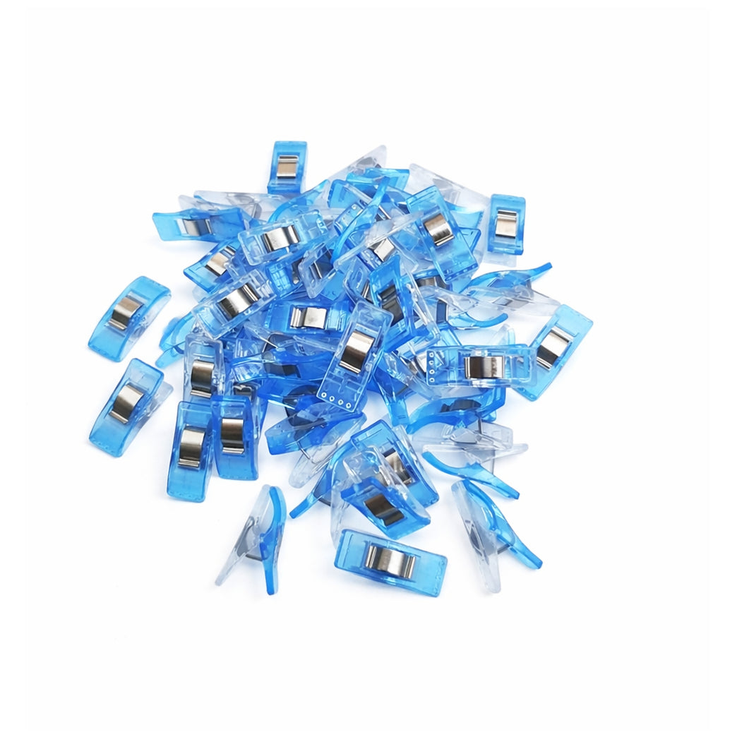Sewing Clips For Fabric Quilting Embroidery Craft Sewing Supplies Accessories Reusable Plastic Clamps Non Slip, Pack of 40