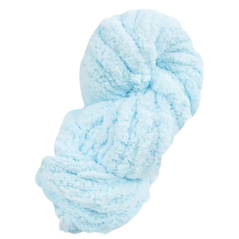 Super Chunky Chenille Yarn Soft Thick Fluffy Polyester for Arm Knitting Blankets and Home Decor, 20mm Thick 250 Grams/8.82oz 27.34 yards