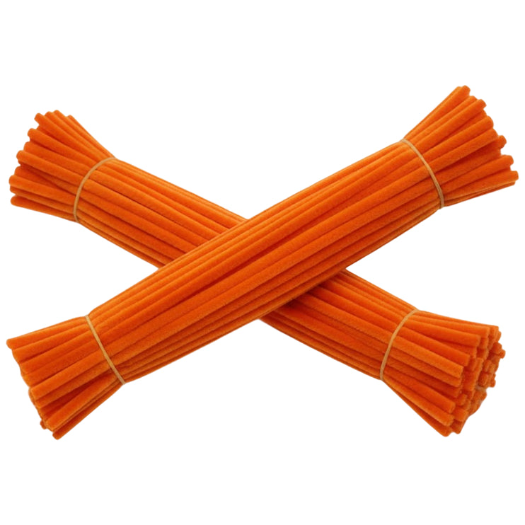 12 Inch Chenille Stem Pipe Cleaners 6 to 7 mm Thick for DIY Crafts and Decorations