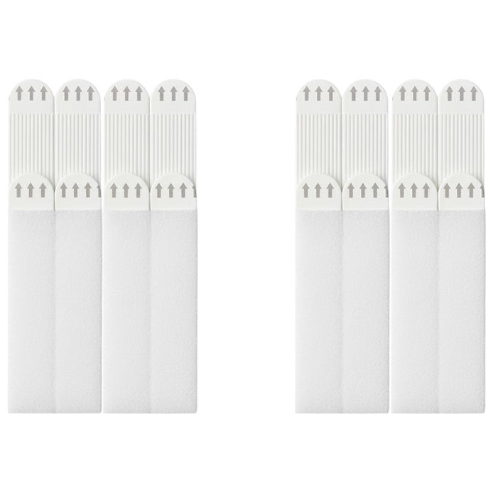 Large Heavy Duty Picture Hanging Strips 20lb Damage Free Wall Adhesive 19 x 92mm White