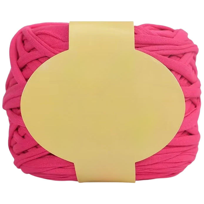 T-Shirt Yarn Elastic Fabric 300grams/10.58oz, 98.43 Yards for DIY Knitting, Bags, Cushions, and Home Decor