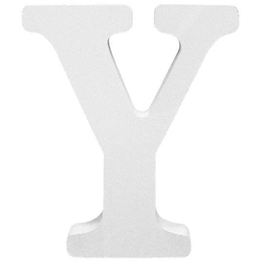 8 Inch White Wooden Letters for Wall Decor Unfinished Wood Alphabet for Home Crafts DIY Signs