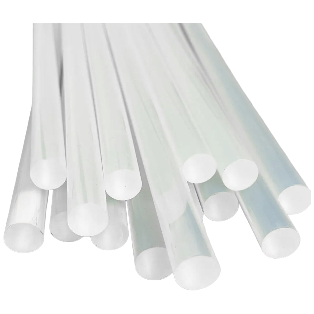 Clear Mini Hot Glue Sticks 4 Inch Length 0.27 Inch Diameter for Crafts Repairs and DIY Projects