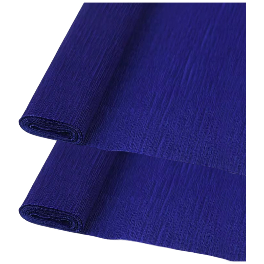 Crepe Paper Roll 19.6 Inch Wide 8ft Long for Flower Making Party and Craft Decor, Pack of 2