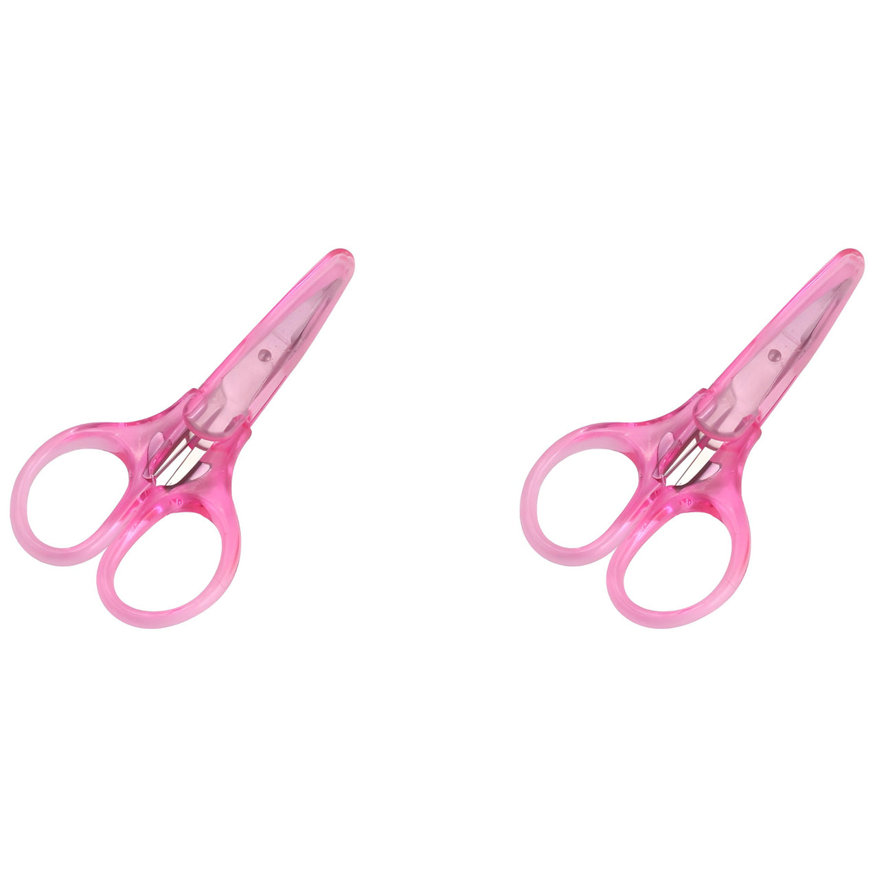 Small Craft Scissors 3 Inch Mini Sewing and Travel Scissors with Cover for Precision Paper Cutting