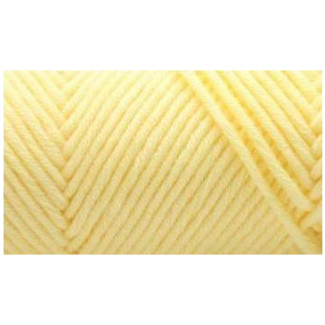 Light Yellow Thick Acrylic Yarn for Knitting/Crochet, #5 Weight (130 Yards)