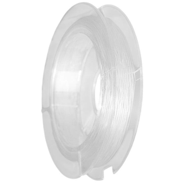 Crystal Clear Elastic Bracelet String Cord for Jewelry Making Beading with Clay Pony Seed Beads