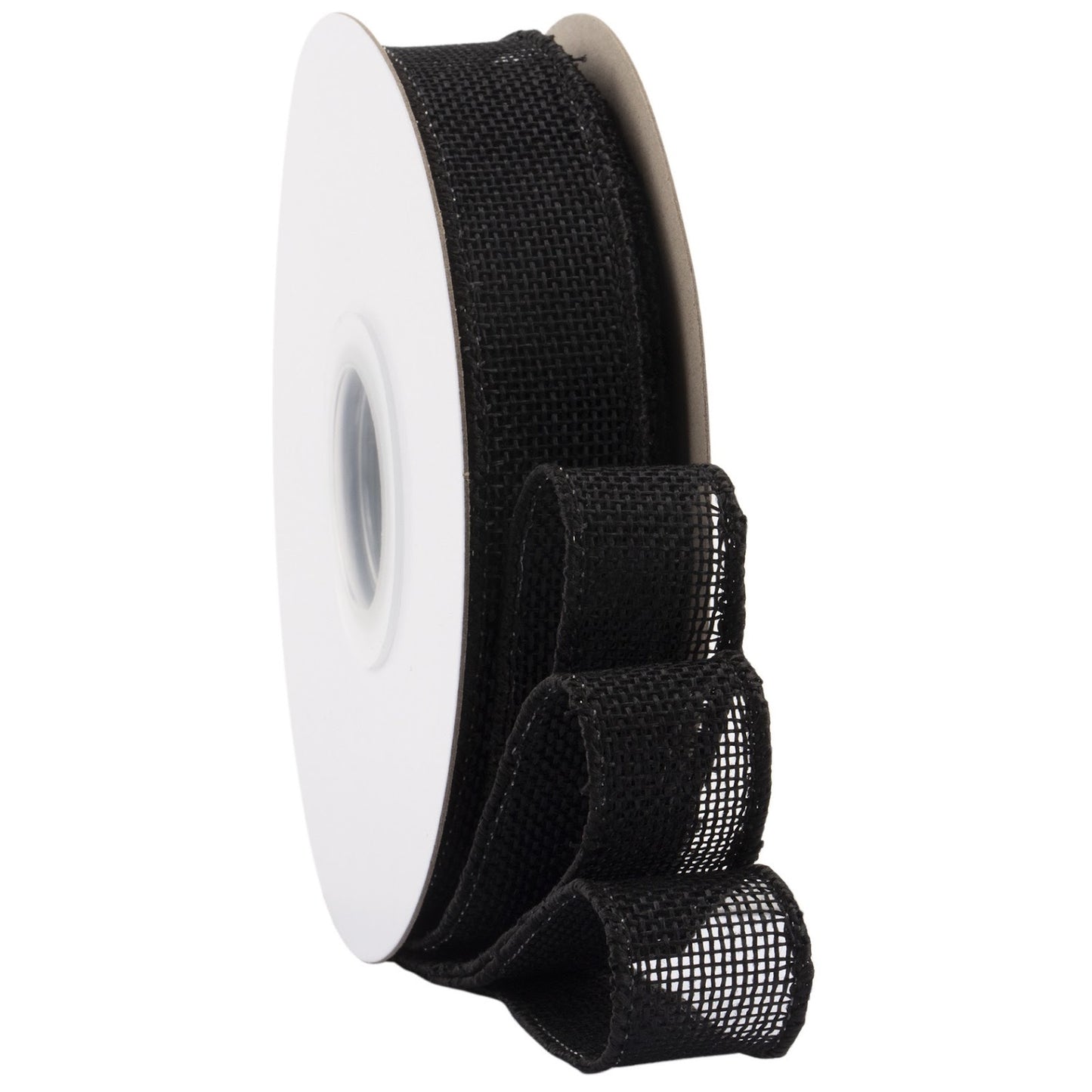 Burlap Wired Edge Ribbon 1.5 Inch x 10 Yards Natural Solid for Bows, Wreaths, and Decorations