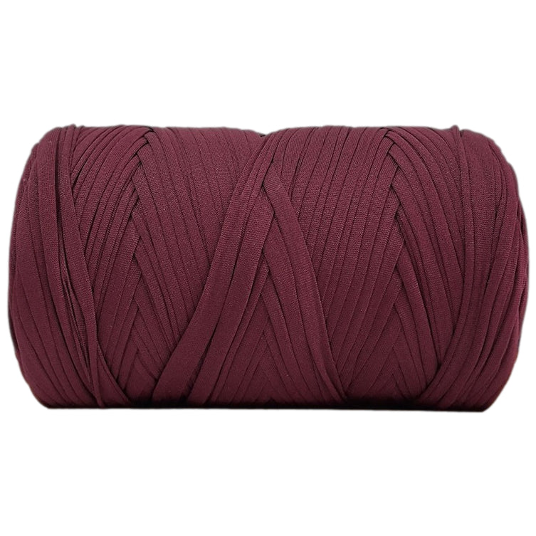 Polyester T-Shirt Yarn Thick Crochet Fabric Ribbon for Knitting Bags, Rugs, and Crafts, 400 Grams/14.11oz, 142.17 yards