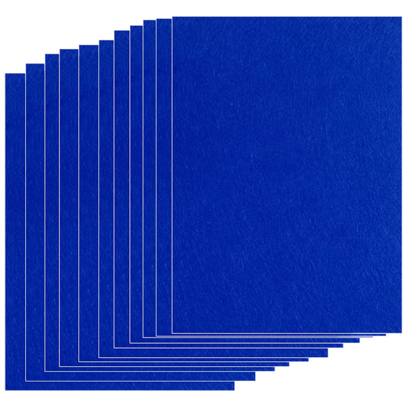 Self Adhesive Felt Fabric for Drawer Liners Jewelry Boxes DIY Crafts and Home Projects, Pack of 10