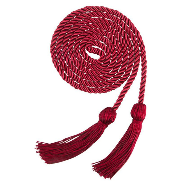 67 Inches Gold Graduation Cords for 2025 Ceremonies Braided Style Honor Tassel Rope