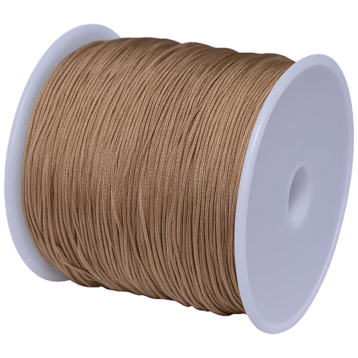 1mm Cotton Waxed Cord 175 Yards String for Jewelry Making, Beading, and Bracelets