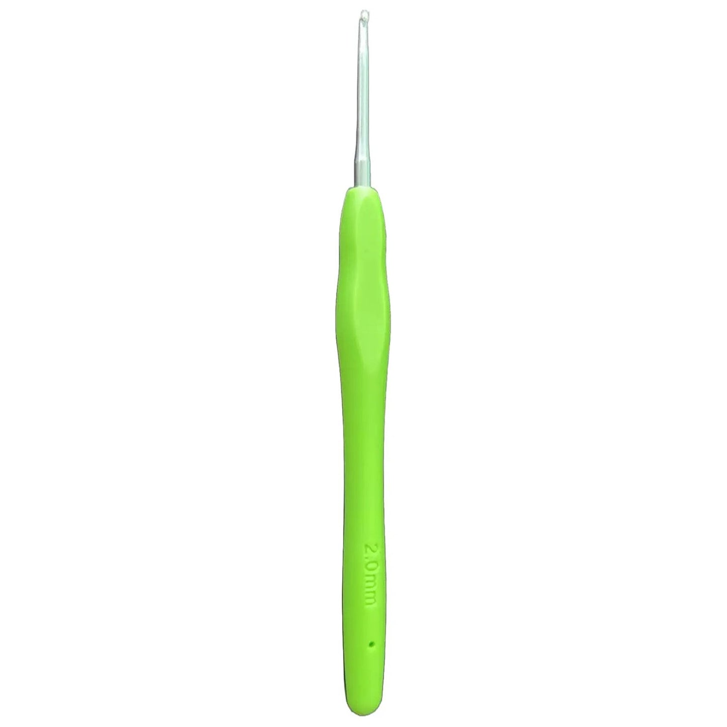 Ergonomic Soft Handle 5.5 Inches Long Crochet Hooks Set with Metal Tips for Arthritic Hands and Beginners