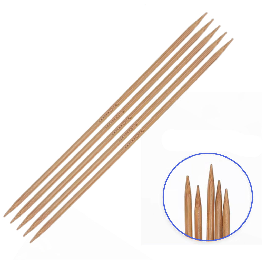 Takumi Double Pointed Bamboo Knitting Needles for Smooth and Precise Knitting