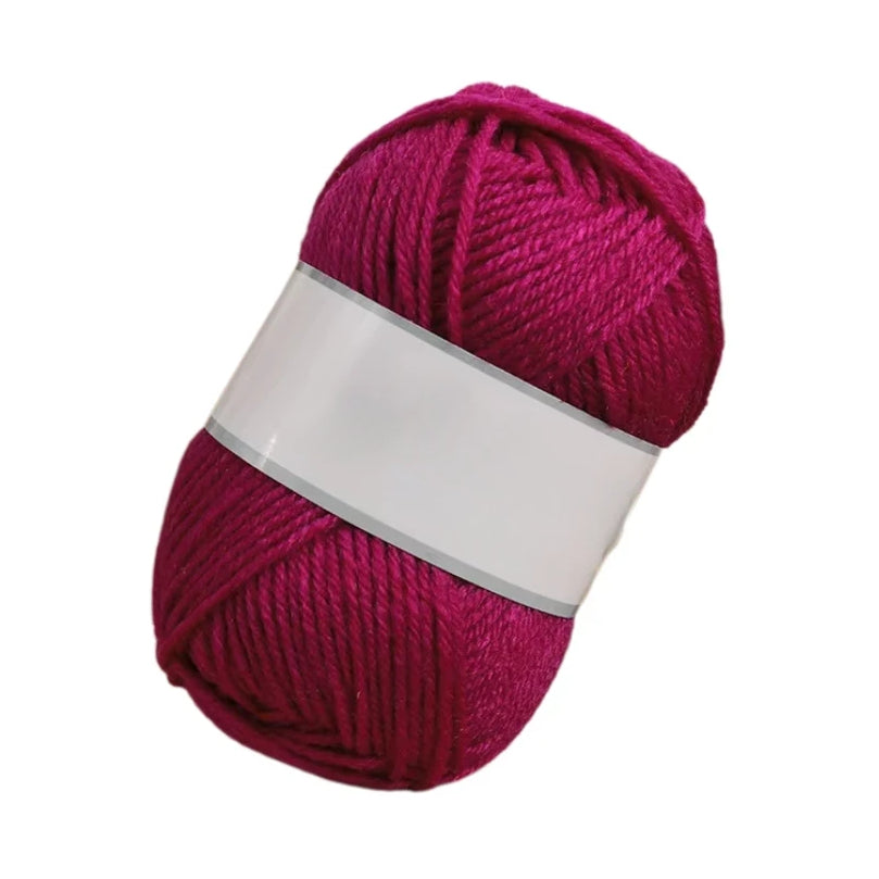 Worsted Acrylic Yarn for Blankets – Hand Knitting and Crochet Yarn, 50g/1.76oz 109 Yards