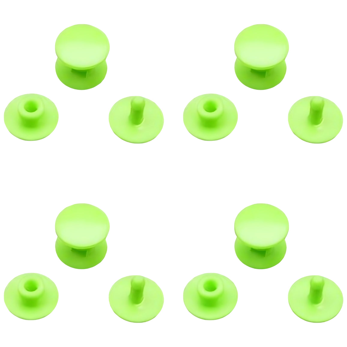 Replacement Rivets for Clog and Beach Shoe Strap Repair Buttons, Set of 8