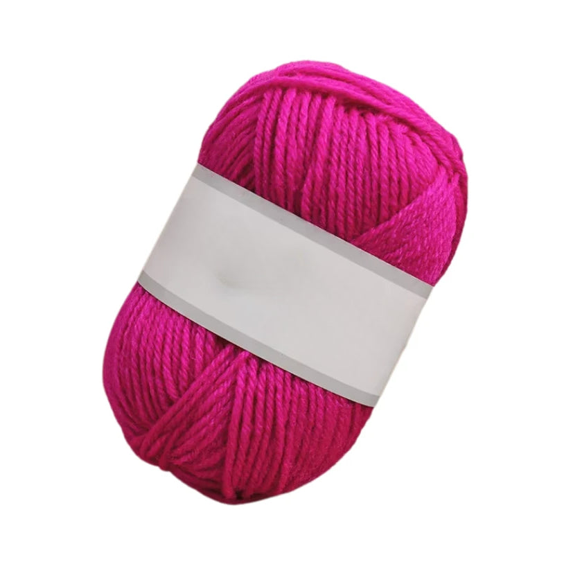Worsted Acrylic Yarn for Blankets – Hand Knitting and Crochet Yarn, 50g/1.76oz 109 Yards