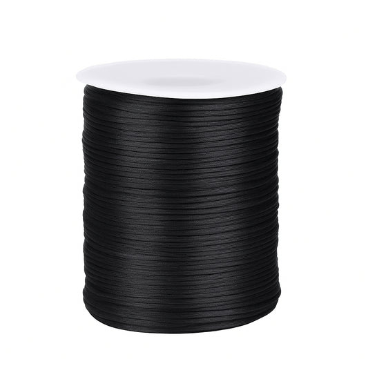1.5mm Nylon Cord 110 Yards Strong Braided Beading Thread for Jewelry, Crafts, and Macrame