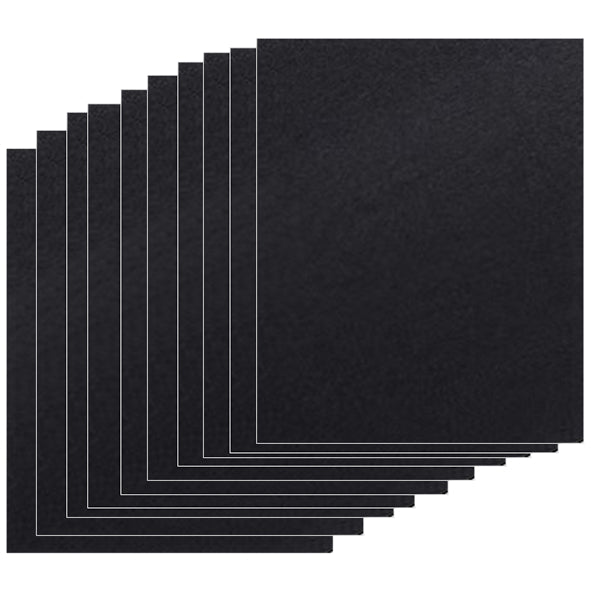 Self Adhesive Felt Fabric for Drawer Liners Jewelry Boxes DIY Crafts and Home Projects, Pack of 10