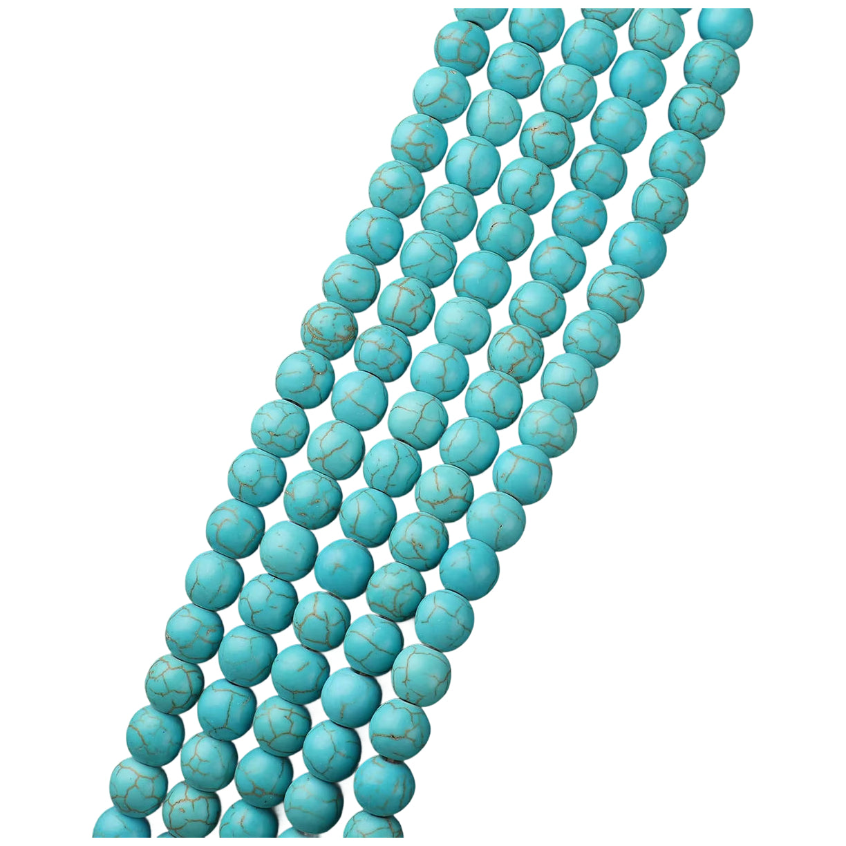 Natural Agate Round Gemstone Beads Polished Stone Loose Beads for Jewelry Making 15 Inch Strand