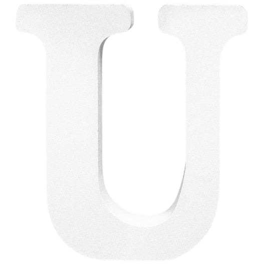 8 Inch White Wooden Letters for Wall Decor Unfinished Wood Alphabet for Home Crafts DIY Signs