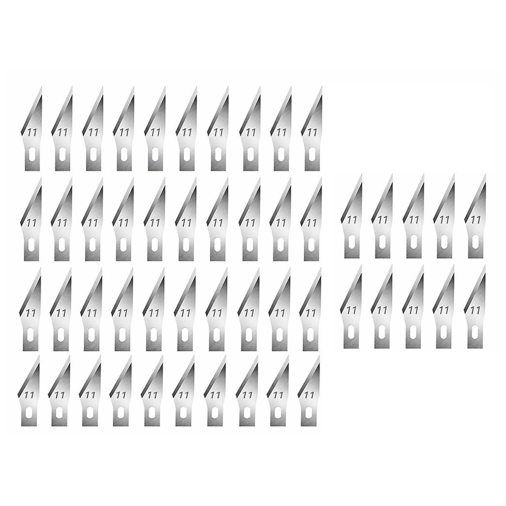 No. 11 Precision Craft Knife Replacement Blades for Art, Scrapbooking, Cutting, and Detailed Hobby Work