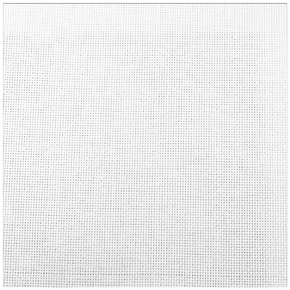 White Aida Cloth 14 Count Cross Stitch Fabric for Embroidery Needlework and DIY Craft Projects