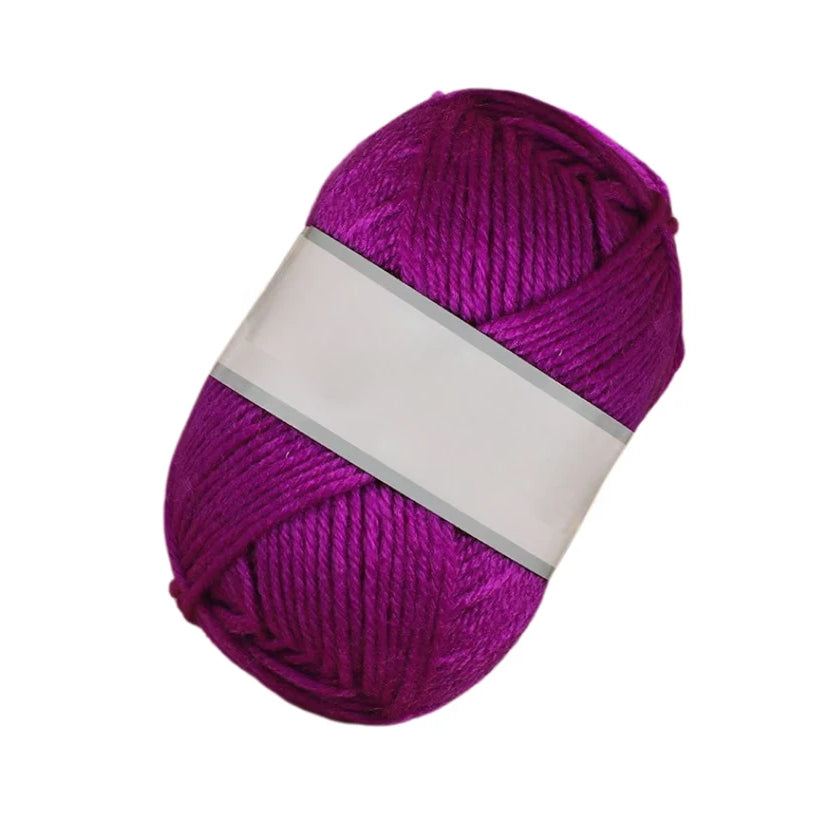 Worsted Acrylic Yarn for Blankets – Hand Knitting and Crochet Yarn, 50g/1.76oz 109 Yards