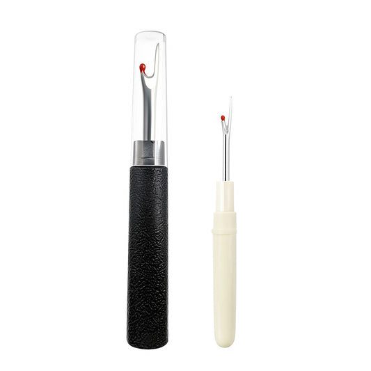 2PCS Seam Rippers with Ergonomic Handles for Stitch Removal, Sewing, and Needlework Projects
