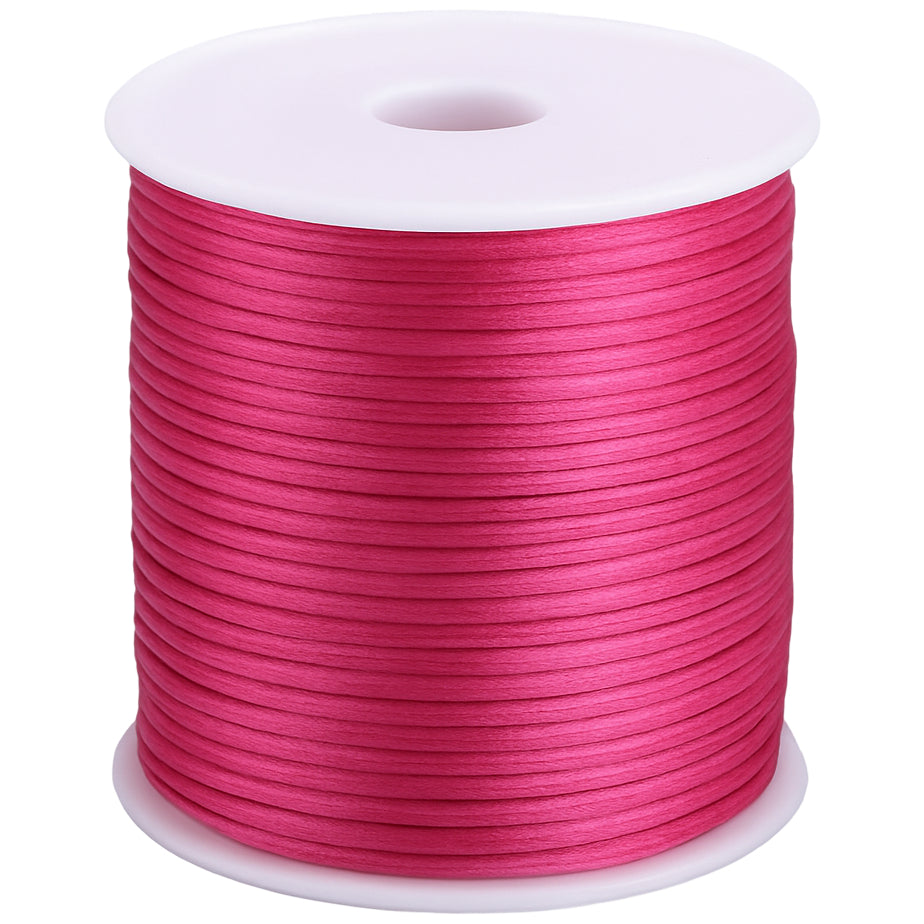 1mm 330 Feet Satin Nylon Cord for Jewelry Making, Beading, Bracelets, Macrame, and Chinese Knot Craft