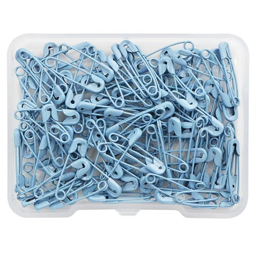 120Pcs Mini Safety Pins 19mm for Sewing, Tagging, Crafts, Jewelry Making, and Clothing Repairs